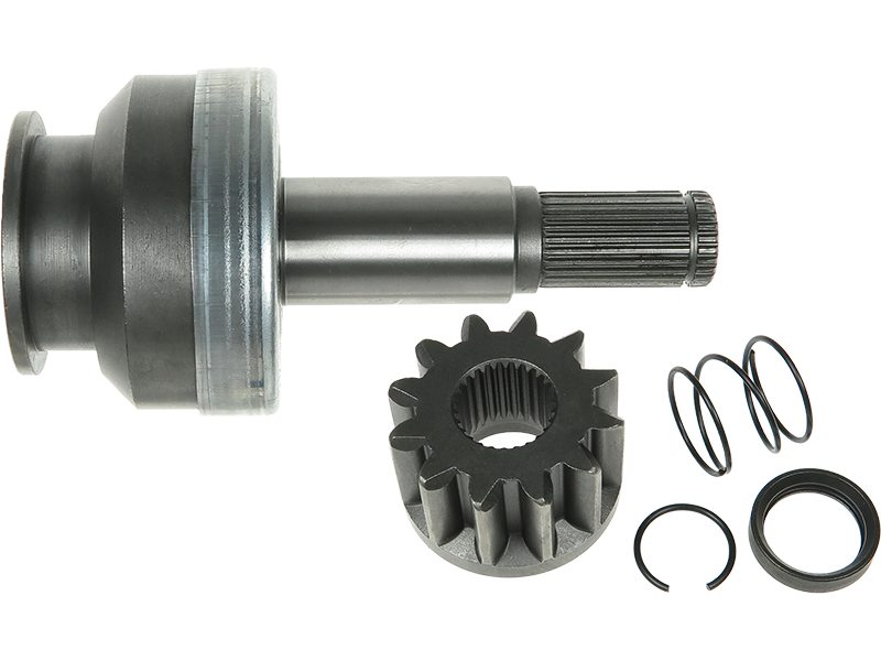 Starter motor pinion
