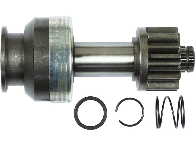 Starter motor pinion