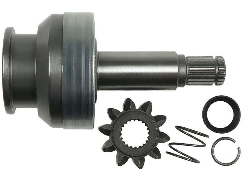 Starter motor pinion