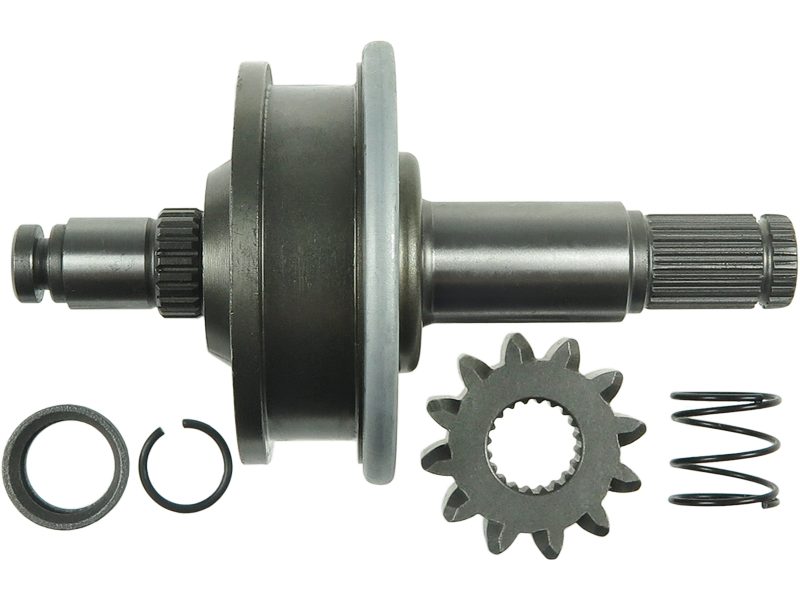 Starter motor pinion