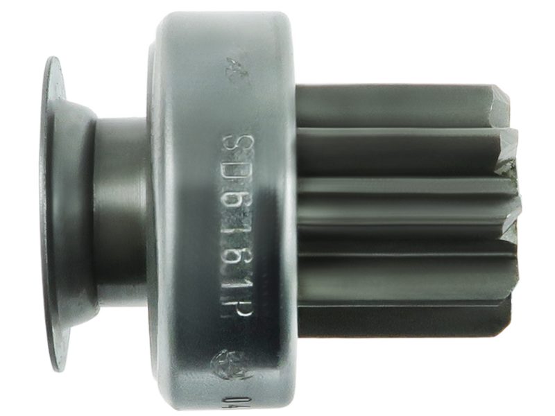 Starter motor pinion