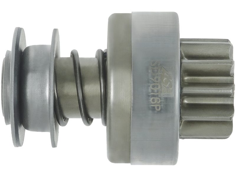 Starter motor pinion