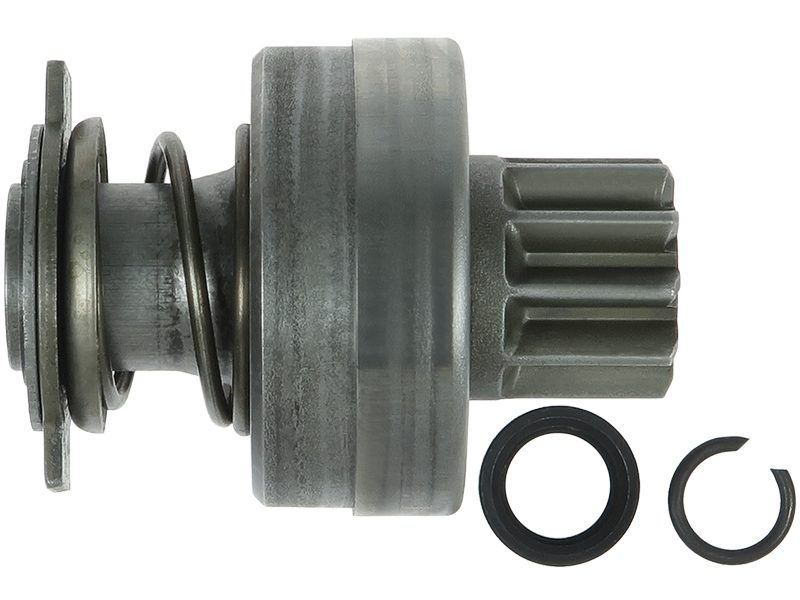 Starter motor pinion
