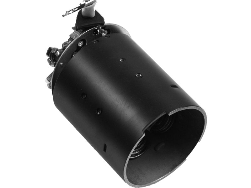 Starter motor brush holder