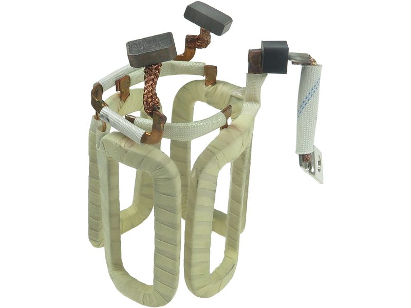 Starter motor field winding