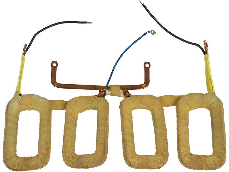 Starter motor field winding