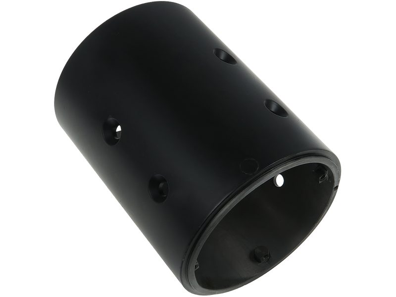 Starter motor housing with field winding