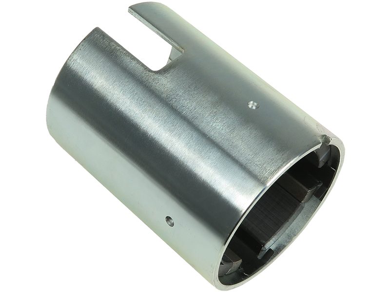 Starter motor housing with magnets