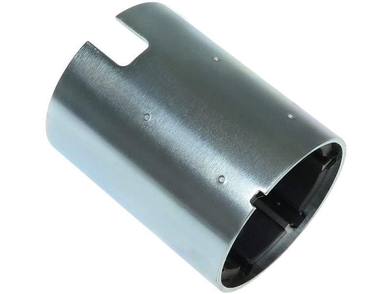 Starter motor housing with magnets