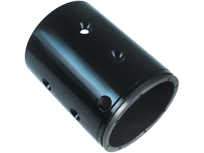 Starter motor housing with field winding