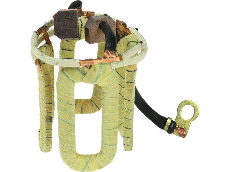 Starter motor field coil