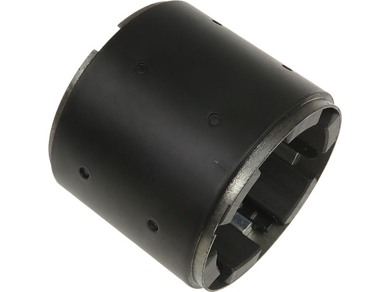 Starter motor housing with magnets