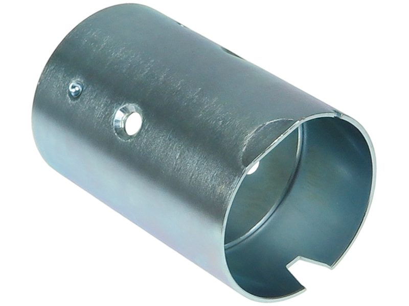 Starter motor housing with field winding