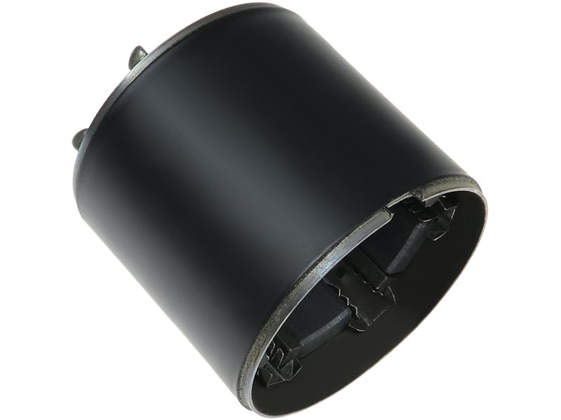 Starter motor housing with magnets