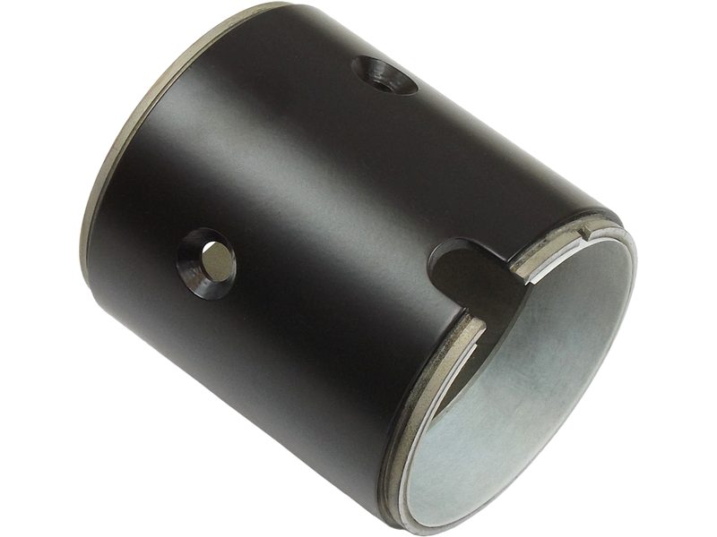 Starter motor housing with field winding