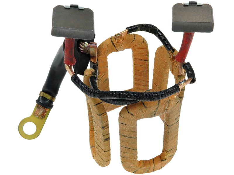 Starter motor field winding