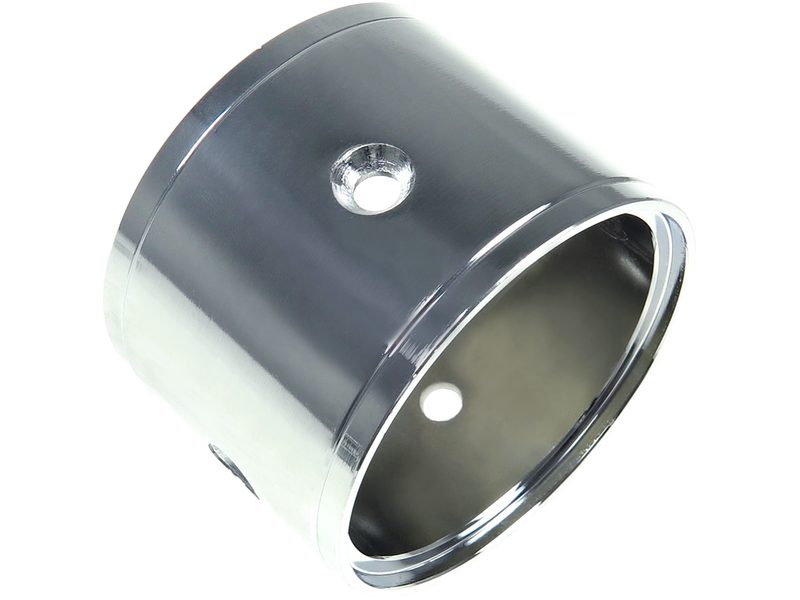 Starter motor housing with field winding