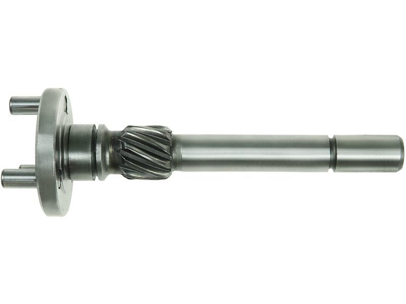 Starter motor reduction gear shaft