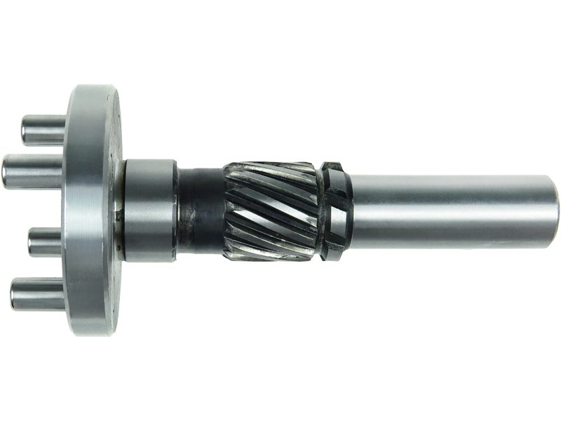 Starter motor reduction gear shaft