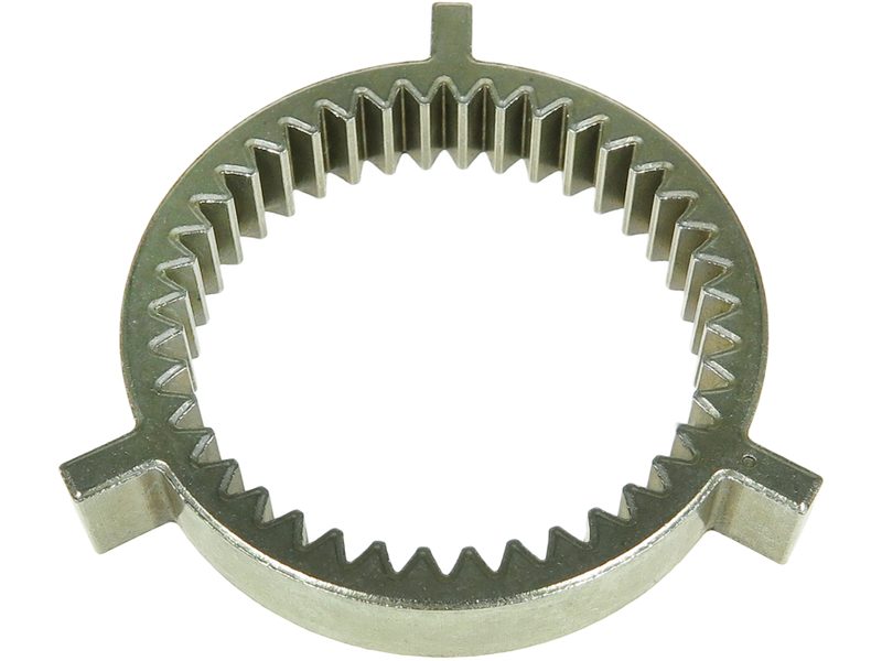 Starter motor reduction gear internal ring gear
