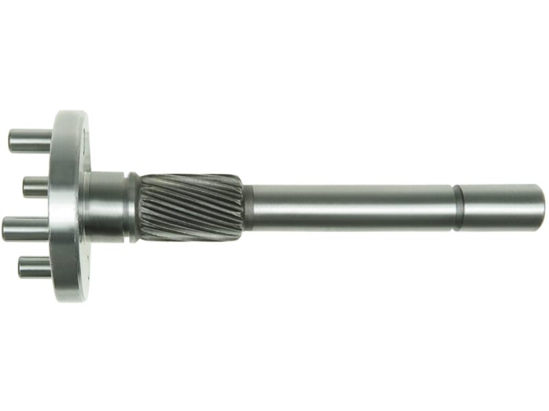 Starter motor reduction gear shaft