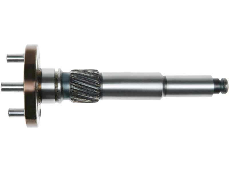 Starter motor reduction gear shaft