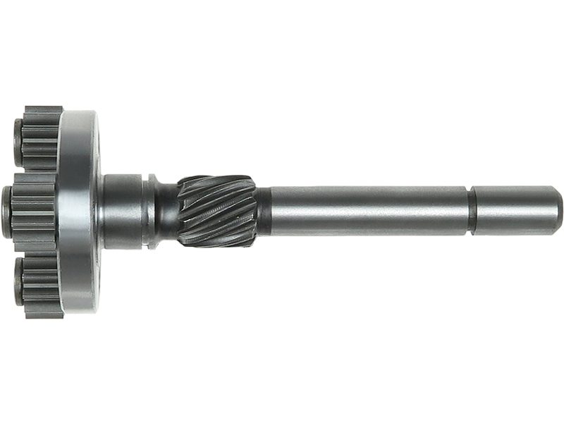 Starter motor reduction gear shaft