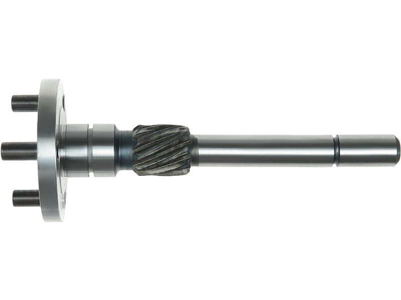 Starter motor reduction gear shaft