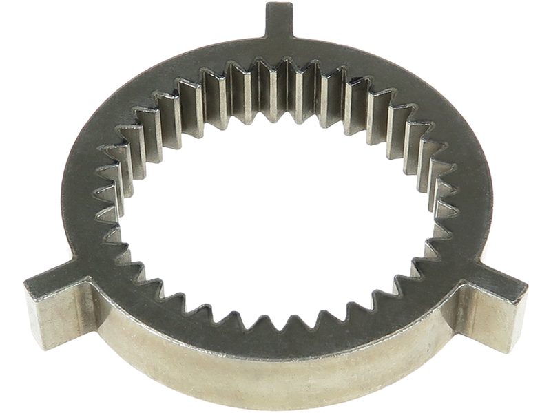 Starter motor reduction gear internal ring gear