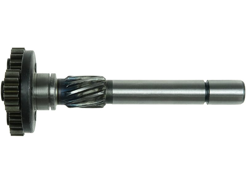 Starter motor reduction gear shaft