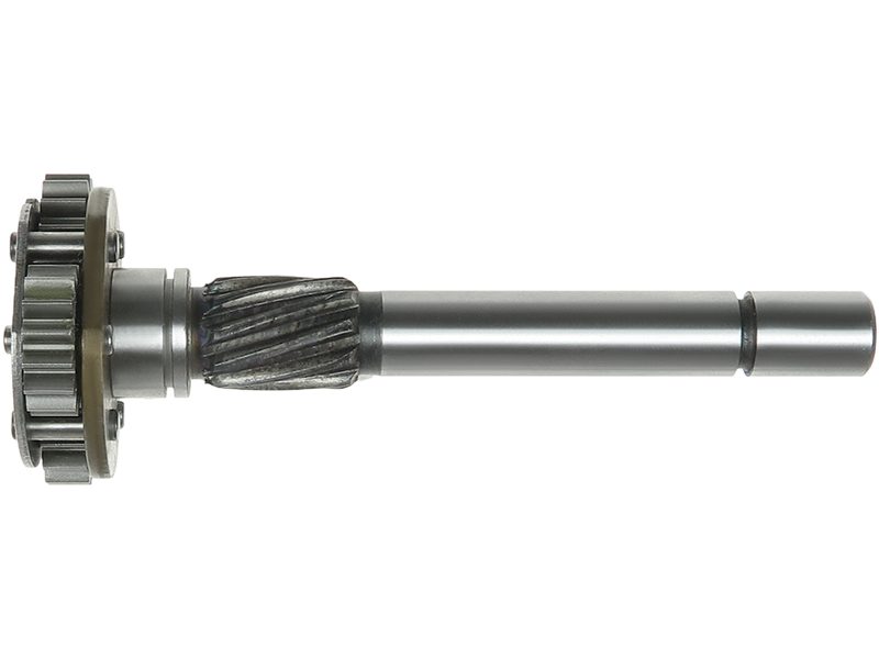 Starter motor reduction gear shaft