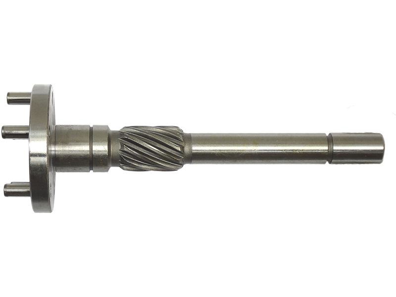 Starter motor reduction gear shaft