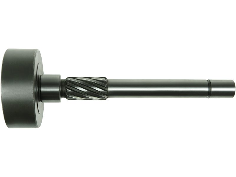 Starter motor reduction gear shaft
