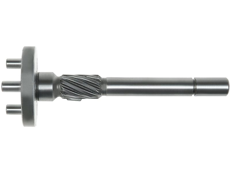 Starter motor reduction gear shaft