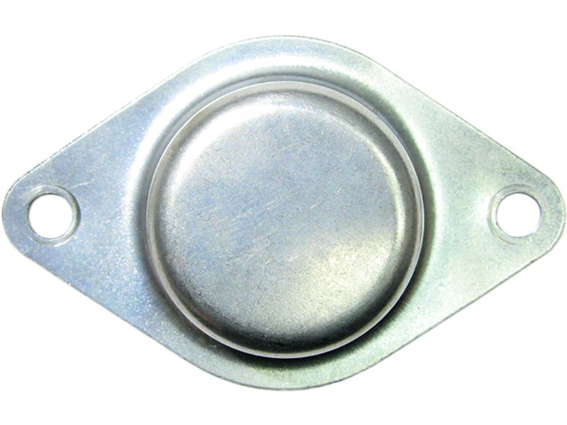 Starter motor commutator-side rear support