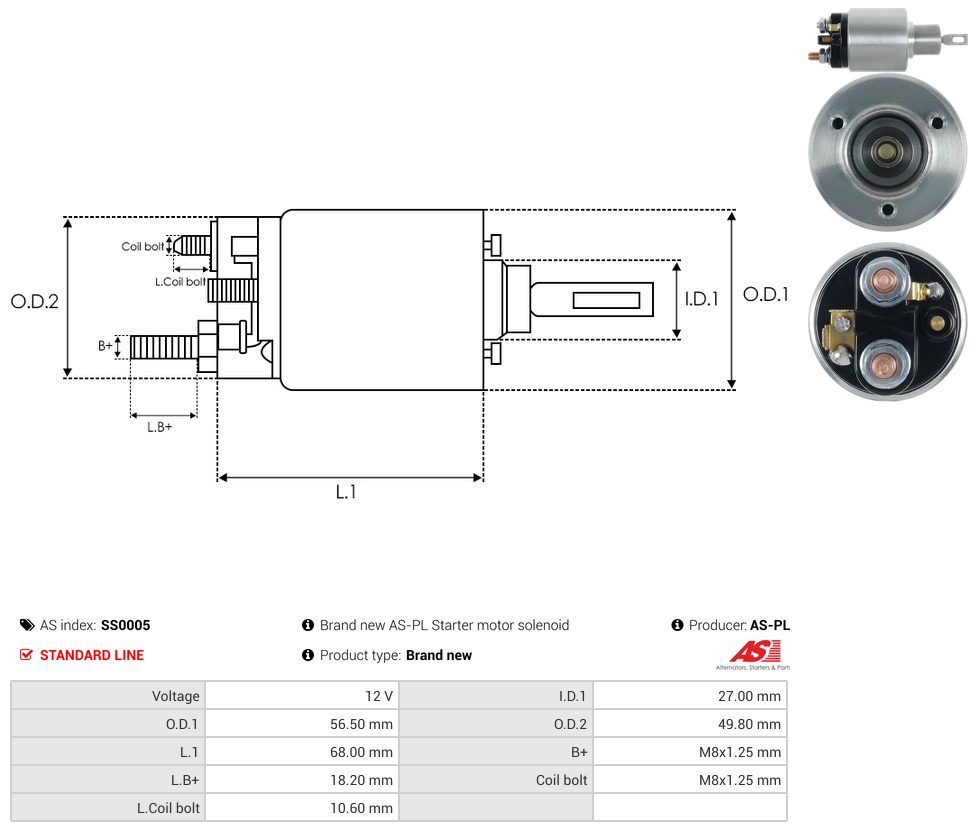 Elettromagnete motorino d'avviamento