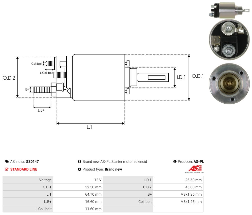 Elettromagnete motorino d'avviamento