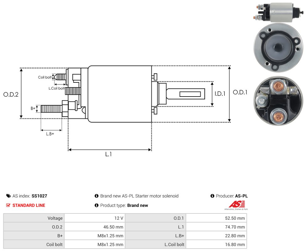 Elettromagnete motorino d'avviamento