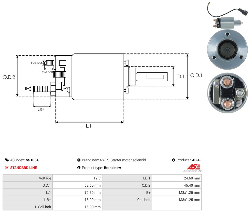 Elettromagnete motorino d'avviamento