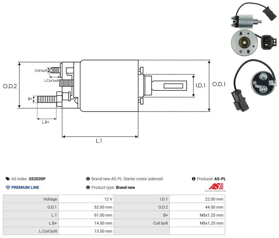 Elettromagnete motorino d'avviamento