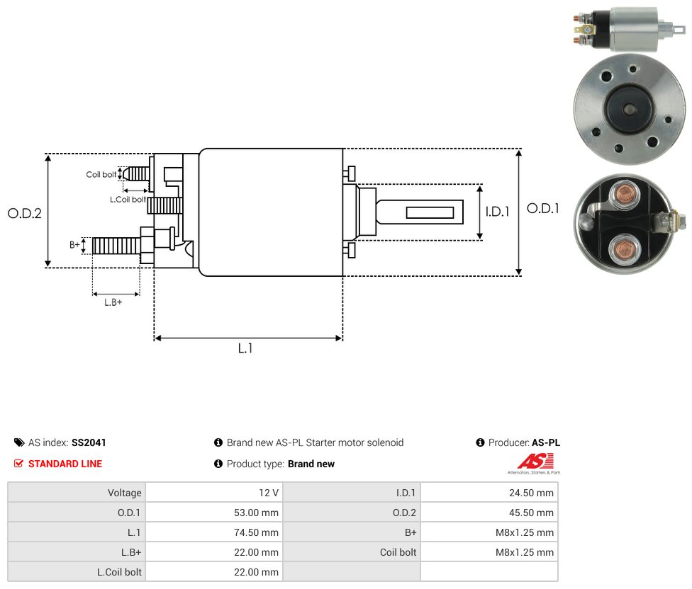 Elettromagnete motorino d'avviamento