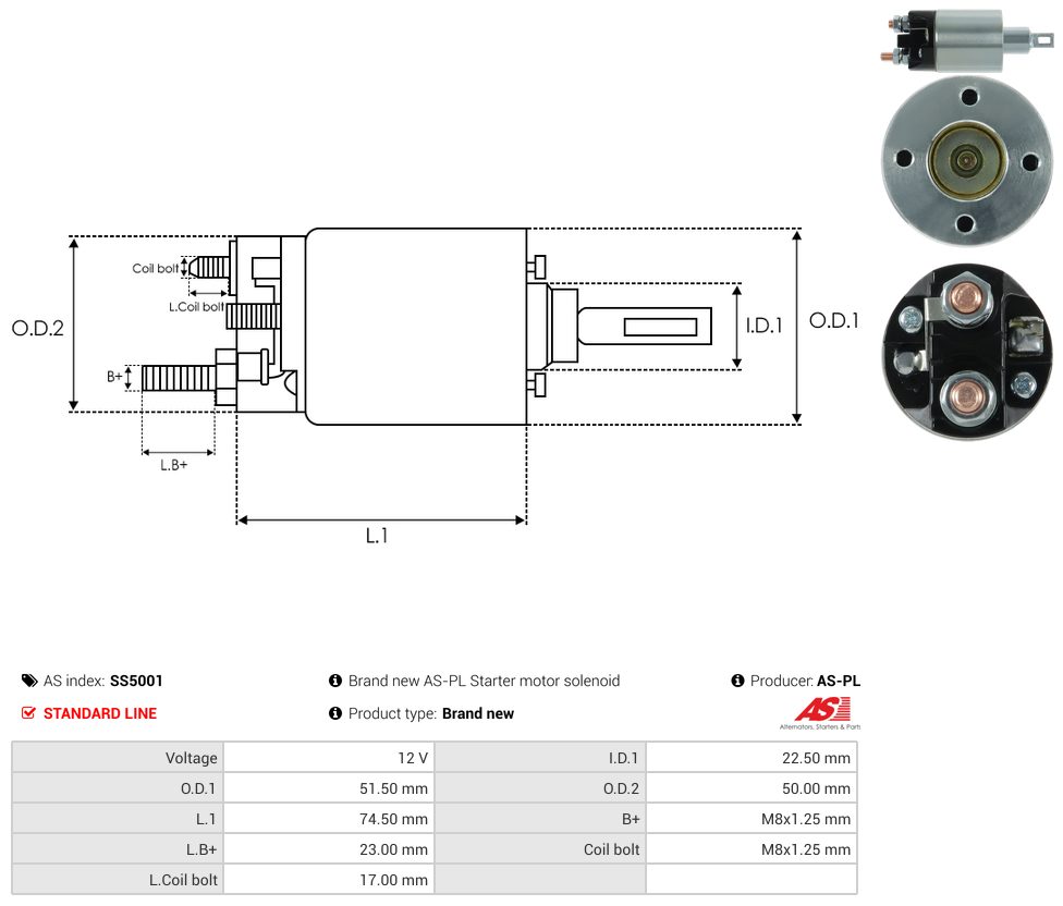 Elettromagnete motorino d'avviamento