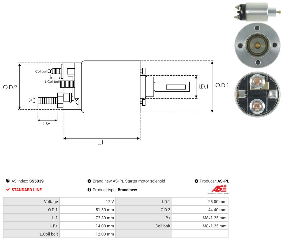 Elettromagnete motorino d'avviamento