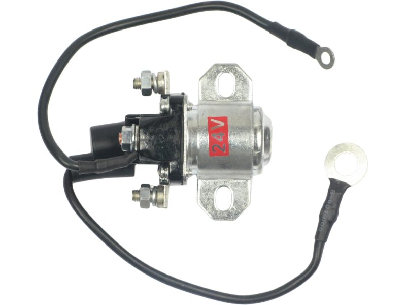Starter motor relay