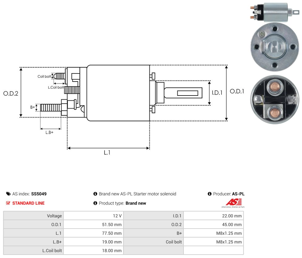 Elettromagnete motorino d'avviamento