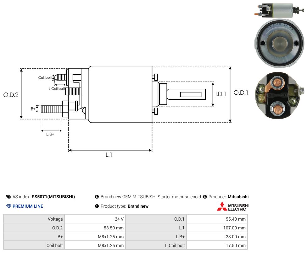 Elettromagnete motorino d'avviamento