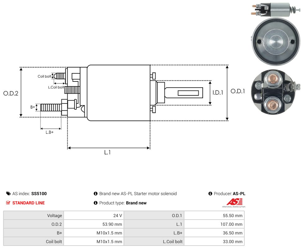 Elettromagnete motorino d'avviamento