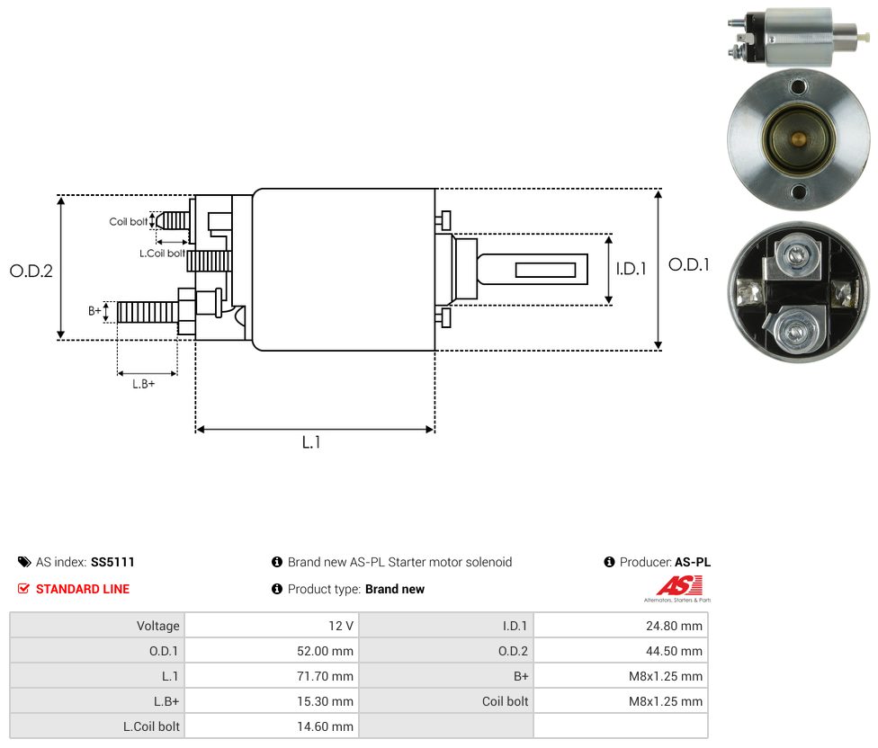 Elettromagnete motorino d'avviamento
