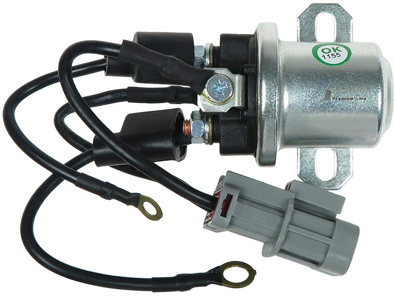 Starter motor relay