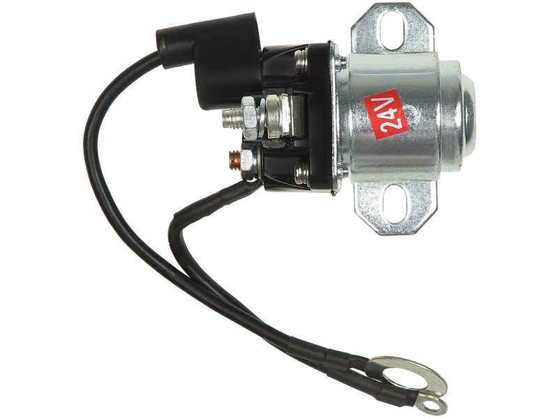 Starter motor relay
